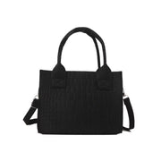 2023 New Pu Leather Women'S Crossbody Bags with Stylish Red Wide Shoulder Strap Fashionable Shoulder Solid Color Underarm Bags