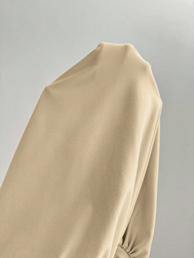 Rosydaze Ruched Mock Neck Tee