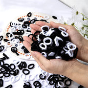 100/300/500 Pcs Girls Colorful Elastic Hair Bands Ponytail Hold Hair Tie Rubber Bands Scrunchie Hair Accessories Bands for Girls