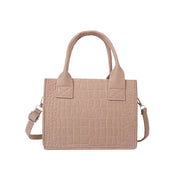 2023 New Pu Leather Women'S Crossbody Bags with Stylish Red Wide Shoulder Strap Fashionable Shoulder Solid Color Underarm Bags