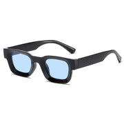 Men Vintage Rectangle Frame Sunglasses Fashion Retro Sun Glasses Luxury Brand Design UV400 Shades Eyewear Women Goggles