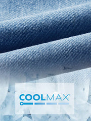 EMERY ROSE Coolmax Front Button Denim Skirt