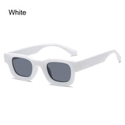 Men Vintage Rectangle Frame Sunglasses Fashion Retro Sun Glasses Luxury Brand Design UV400 Shades Eyewear Women Goggles