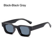 Men Vintage Rectangle Frame Sunglasses Fashion Retro Sun Glasses Luxury Brand Design UV400 Shades Eyewear Women Goggles